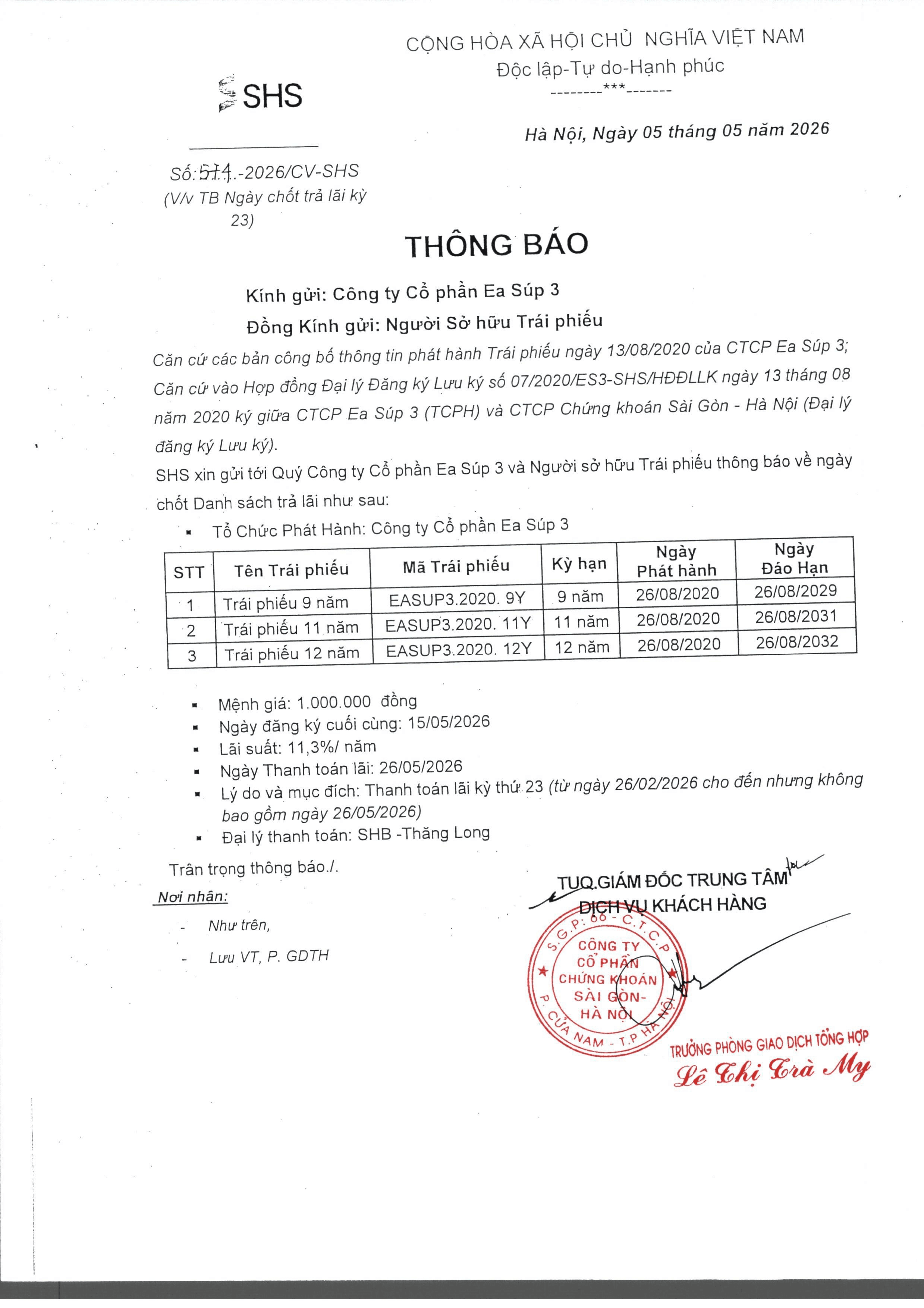 2026.05.05 SHS Thông báo TRẢ LÃI ES3 .png