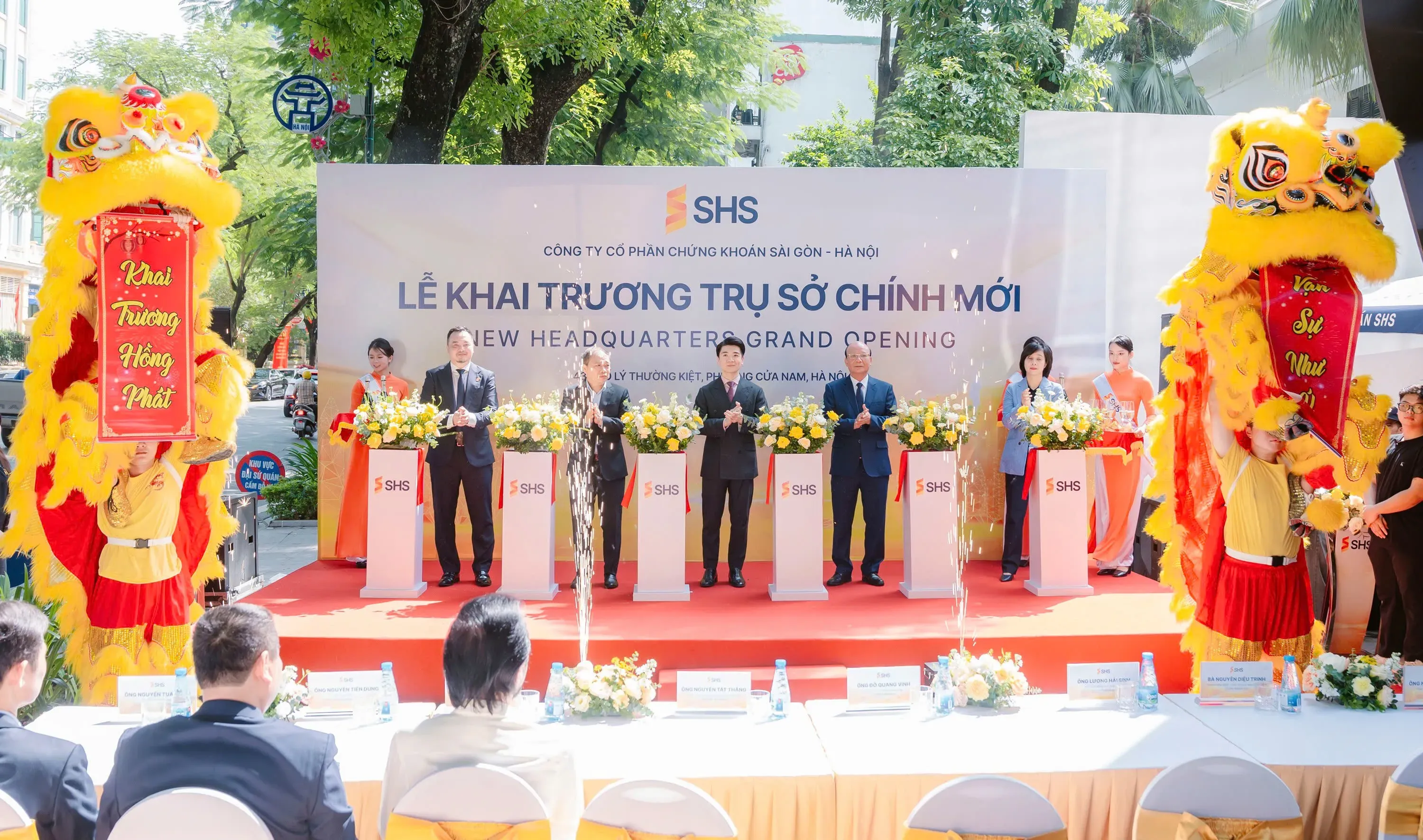 SHS khai trương trụ sở chính mới, mở rộng mạng lưới và quy mô hoạt động toàn quốc 