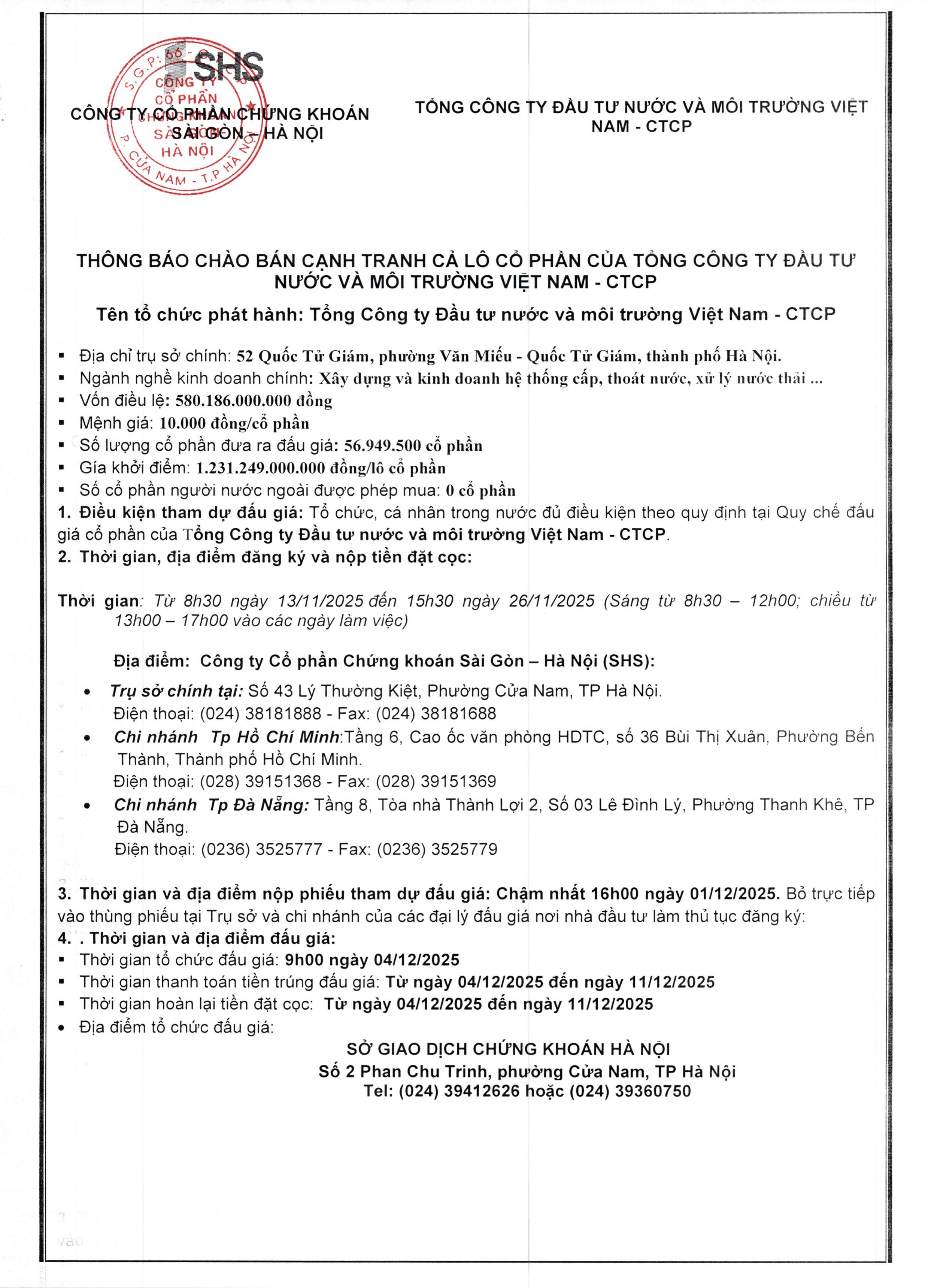 Thông báo chào bán cạnh tranh cả lô cổ phần Tổng Công ty Đầu tư nước và môi trường Việt Nam - CTCP.png