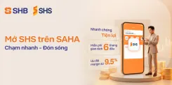 1 PHÚT CÓ NGAY TÀI KHOẢN CHỨNG KHOÁN SHS TRÊN SHB SAHA