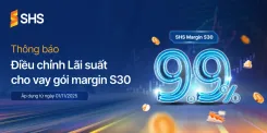 SHS – Thông báo điều chỉnh chính sách Sản phẩm Margin "S30"
